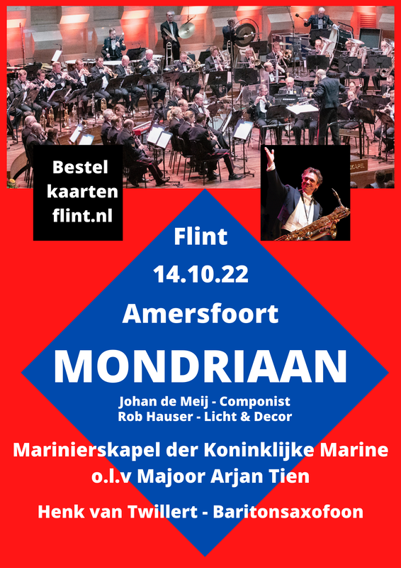 Mondriaan from Johan de Meij at Flint by Marinierskapel der Koninklijke Marine o.l.v Majoor Arjan Tien & Henk Van Twillert